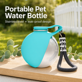 2-in-1 Portable Pet Water Bottle & Bowl