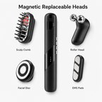 4-in-1 Red Light Scalp & Skin Massager
